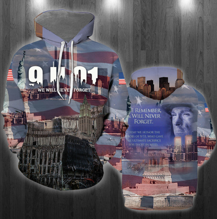 Patriot Day 9.11 Never Forget Twin Tower All Over Print | For Men & Women | Adult | HP780-BehighStyle