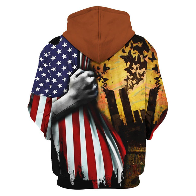 Patriot Day September 11th Remembrance American Flag 3D All Over Print | For Men & Women | Adult | HP781-BehighStyle