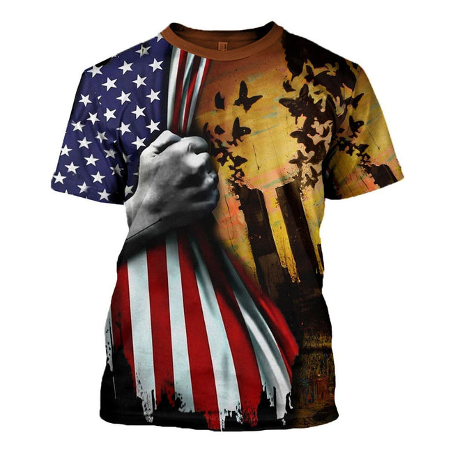 Patriot Day September 11th Remembrance American Flag 3D All Over Print | For Men & Women | Adult | HP781-BehighStyle