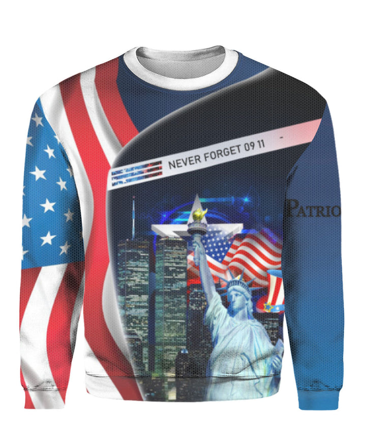 Patriot Day - We Will Never Forget 3D All Over Print | For Men & Women | Adult | HP779-BehighStyle