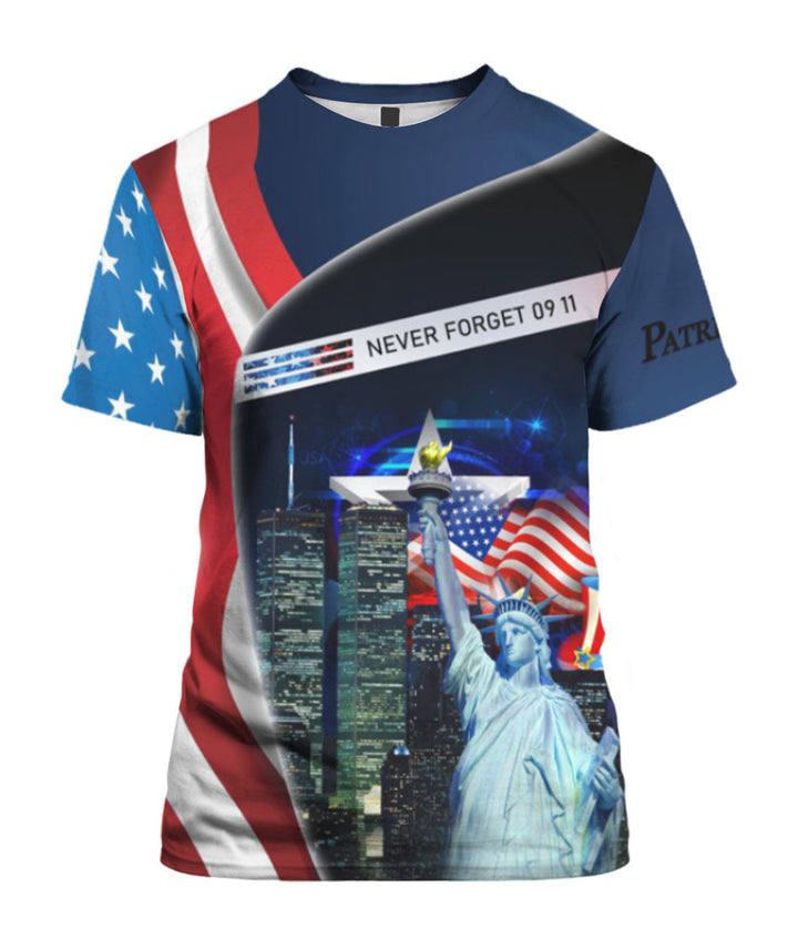 Patriot Day - We Will Never Forget 3D All Over Print | For Men & Women | Adult | HP779-BehighStyle