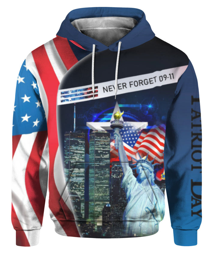 Patriot Day We Will Never Forget 3D All Over Print | For Men & Women | Adult | HP986-BehighStyle