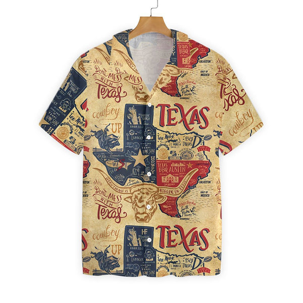 Patriotic Texas Hawaiian Shirt | For Men & Women | HW1733-BehighStyle