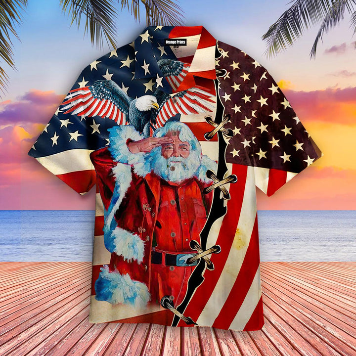 Patriotism America Christmas Hawaiian Shirt | For Men & Women | HW1685-BehighStyle