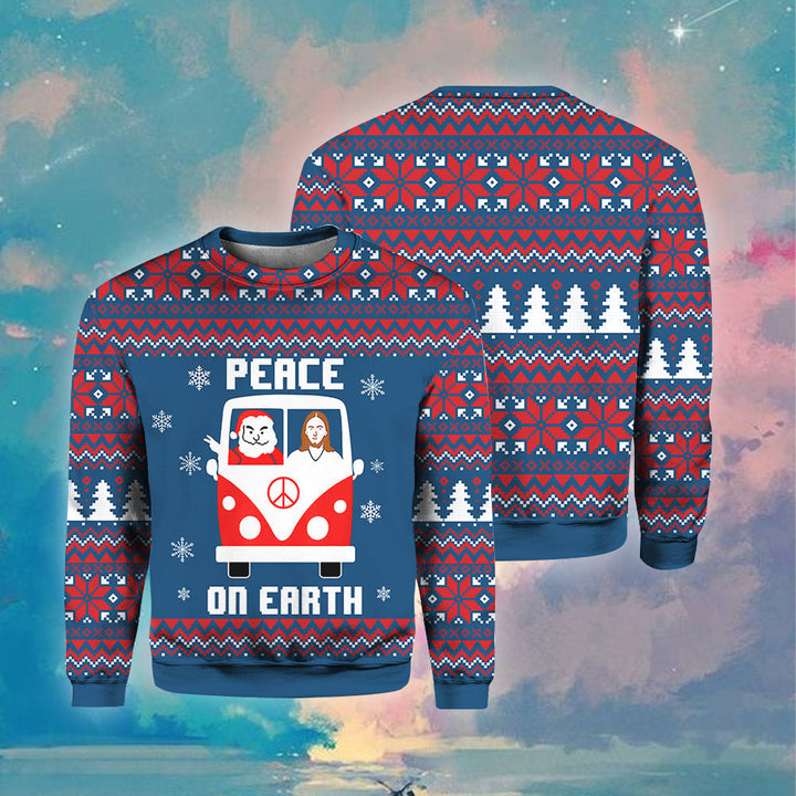 Peace On Earth 3D All Over Print | For Men & Women | Adult | HP1027-BehighStyle