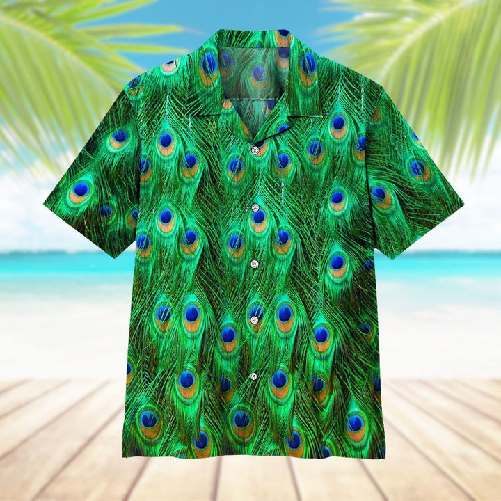 Peacock Hawaiian Shirt Set | For Men & Women | HS153-BehighStyle