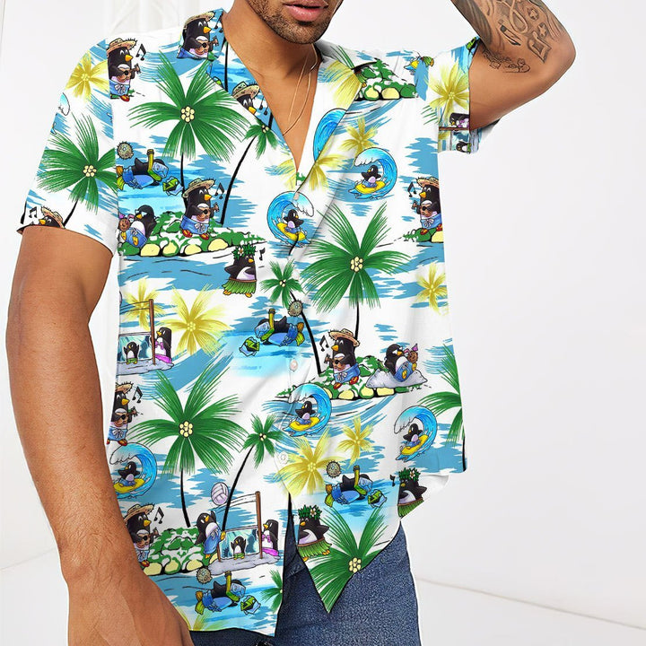 Penguin Hawaiian Shirt | For Men & Women | HW1612-BehighStyle