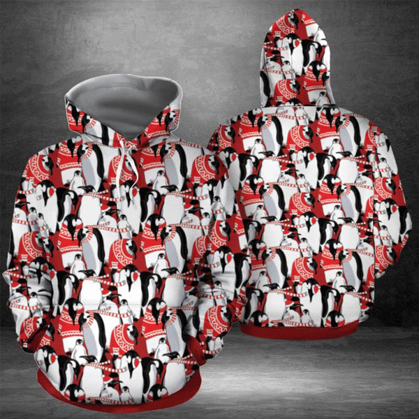 Penguin Love Christmas 3D All Over Print | Adult | HP2398
