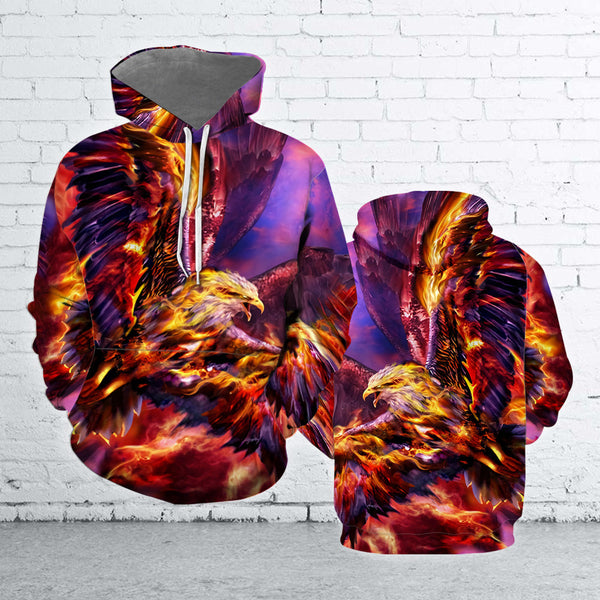 Phoenix Fire 3D All Over Print | Adult | HP1019