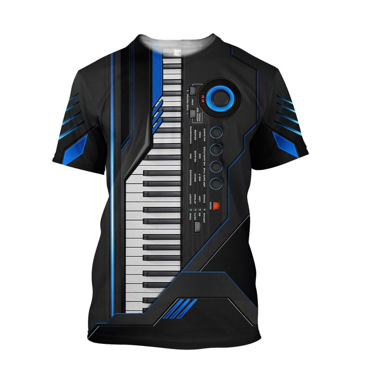 Piano Keyboard 3D All Over Print | For Men & Women | Adult | HP136-BehighStyle