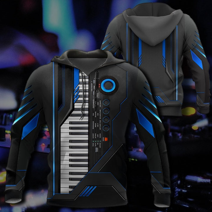 Piano Keyboard 3D All Over Print | For Men & Women | Adult | HP136-BehighStyle