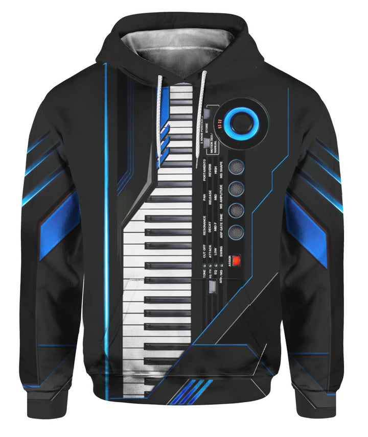 Piano Keyboard 3D All Over Print | For Men & Women | Adult | HP981-BehighStyle