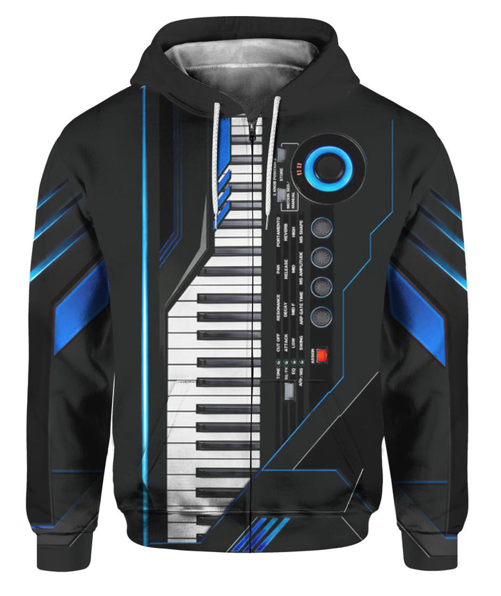 Piano Keyboard 3D All Over Print | For Men & Women | Adult | HP981-BehighStyle