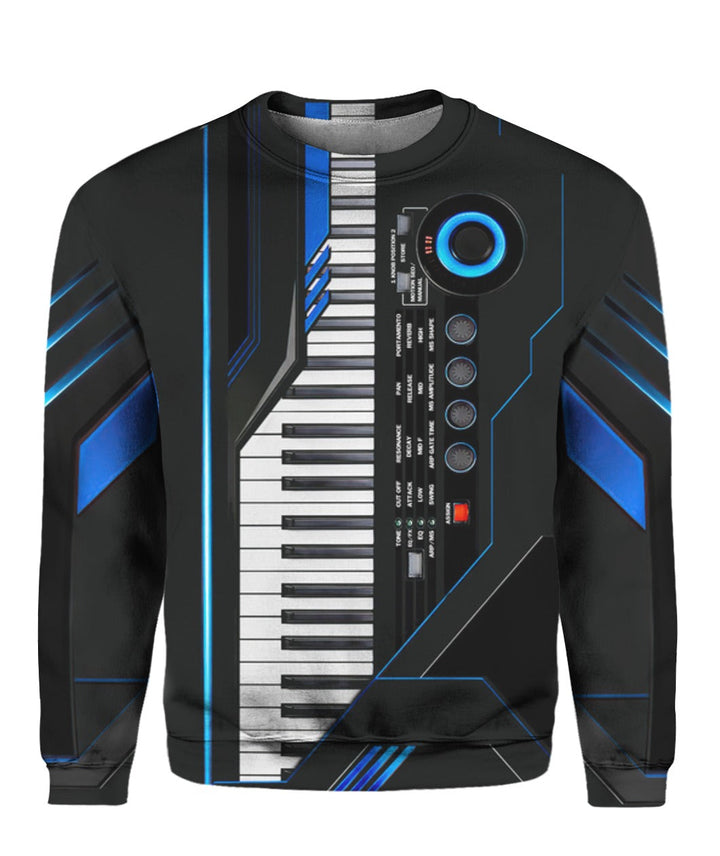 Piano Keyboard 3D All Over Print | For Men & Women | Adult | HP981-BehighStyle