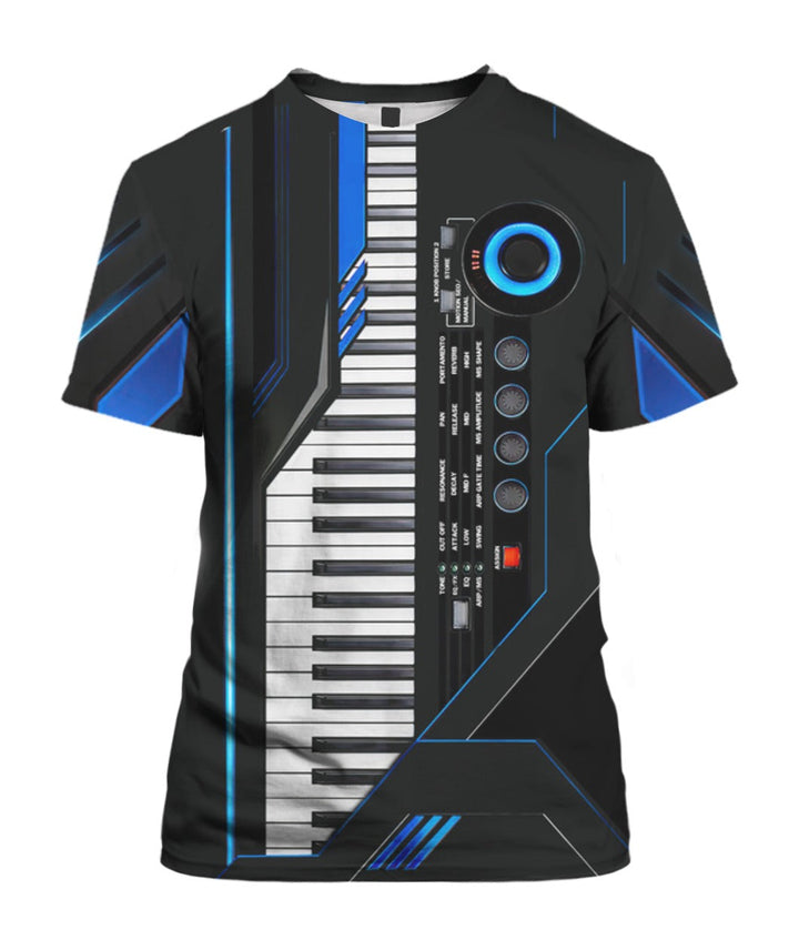 Piano Keyboard 3D All Over Print | For Men & Women | Adult | HP981-BehighStyle