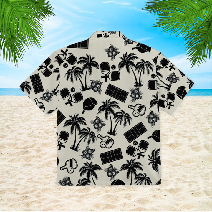 Pickleball Palm Tree Hawaiian Shirt | For Men & Women | HW359-BehighStyle