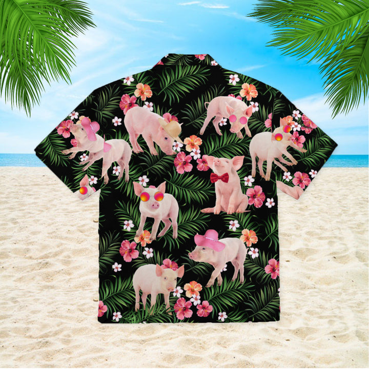 Pig Farm Where Pigs Home Is Tropical Hawaiian Shirt | For Men & Women | HW358-BehighStyle