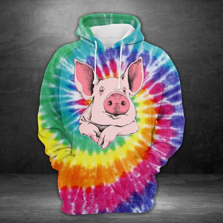 Pig Tie Dye 3D All Over Print | For Men & Women | Adult | HP807-BehighStyle