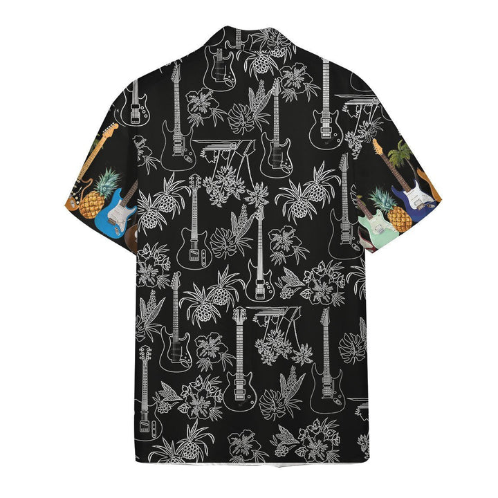 Pineapple Electric Guitar Hawaiian Shirt | For Men & Women | HW736-BehighStyle