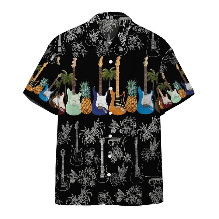 Pineapple Electric Guitar Hawaiian Shirt | For Men & Women | HW736-BehighStyle