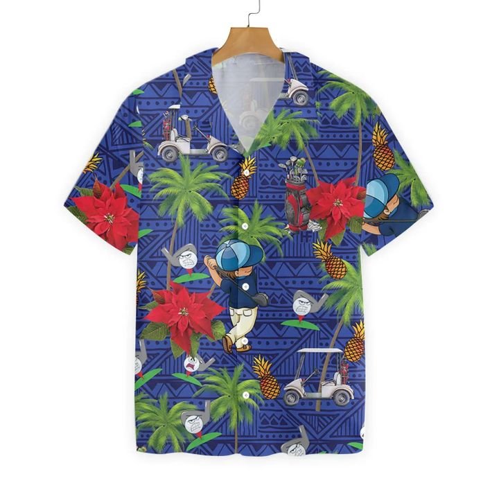 Pineapple Golf Lovers Hawaiian Shirt | For Men & Women | HW2679-BehighStyle