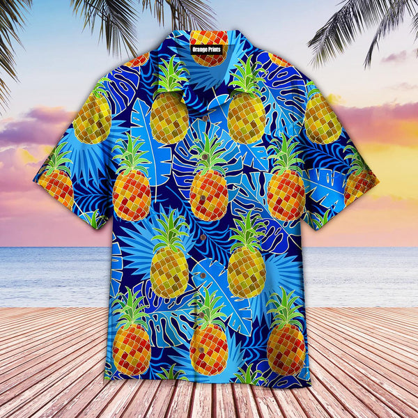 Pineapple Tropical Aloha Hawaiian Shirt | For Men & Women | HW753-BehighStyle