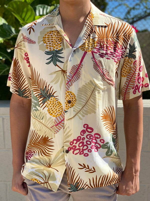Pineapples Beach Wedding Hawaiian Shirt | HW3261
