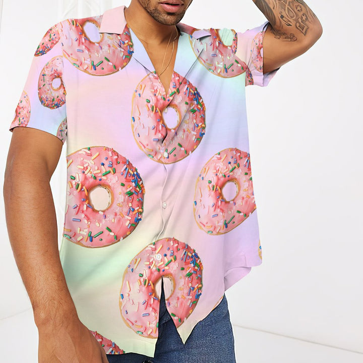 Pink Donuts Hawaiian Shirt | For Men & Women | HW1548-BehighStyle