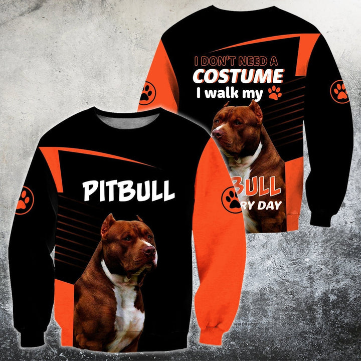 Pit Bull Lovers 3D All Over Print | For Men & Women | Adult | HP1476-BehighStyle