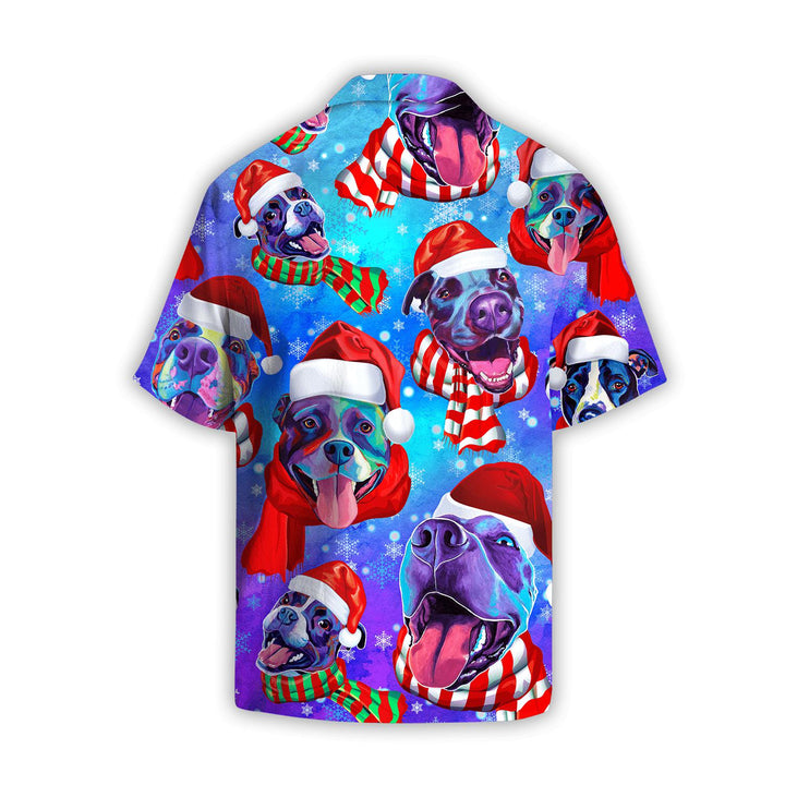 Pit Bull Xmas Unisex Hawaiian Shirt | For Men & Women | HW1423-BehighStyle