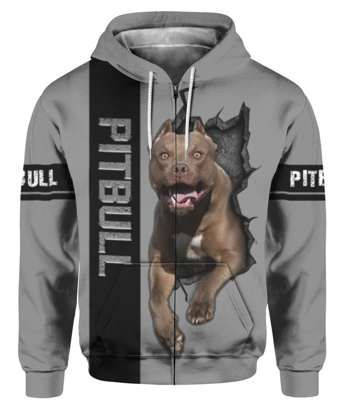 Pitbull 3D All Over Print | For Men & Women | Adult | HP937-BehighStyle