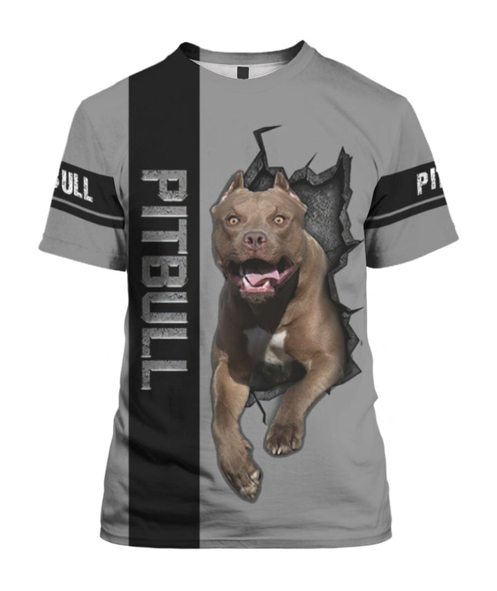 Pitbull 3D All Over Print | For Men & Women | Adult | HP937-BehighStyle