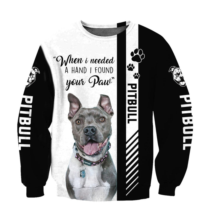 Pitbull 3D All Over Print | For Men & Women | Adult | HT6199-BehighStyle