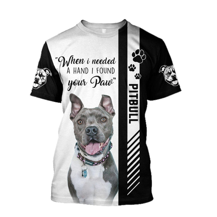 Pitbull 3D All Over Print | For Men & Women | Adult | HT6199-BehighStyle