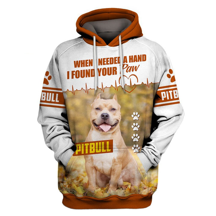 Pitbull Dog 3D All Over Print | For Men & Women | Adult | HT6220-BehighStyle