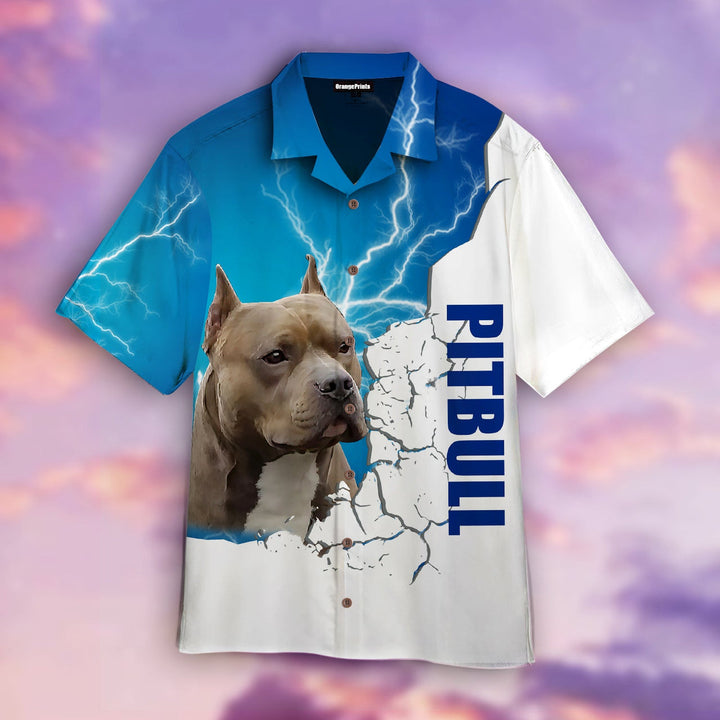 Pitbull Dog Aloha Hawaiian Shirt | For Men & Women | HW523-BehighStyle