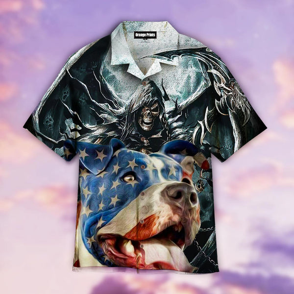 Pitbull Dog Aloha Hawaiian Shirt | For Men & Women | HW579-BehighStyle