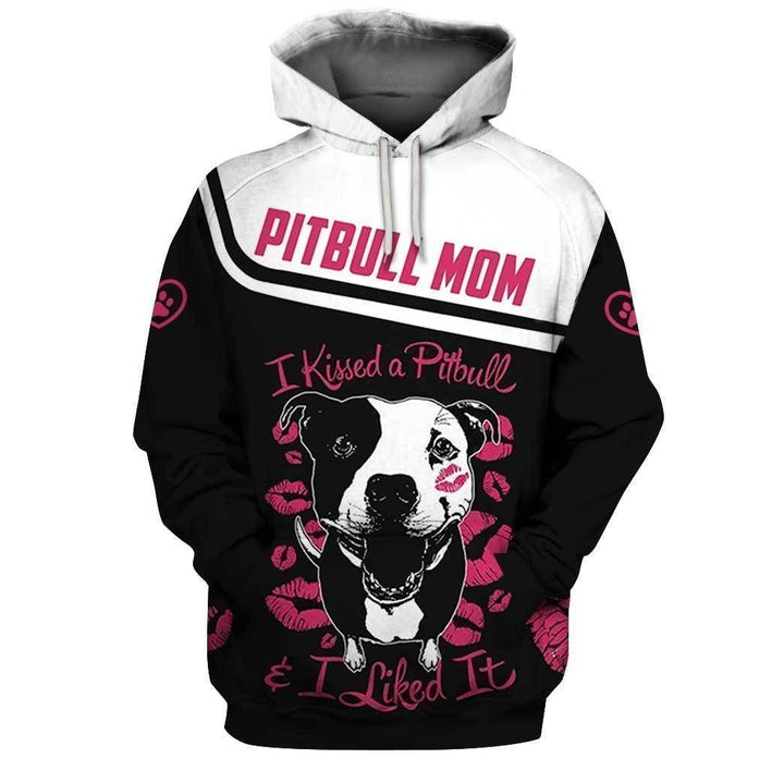 Pitbull Mom 3D All Over Print | For Men & Women | Adult | HP1075-BehighStyle