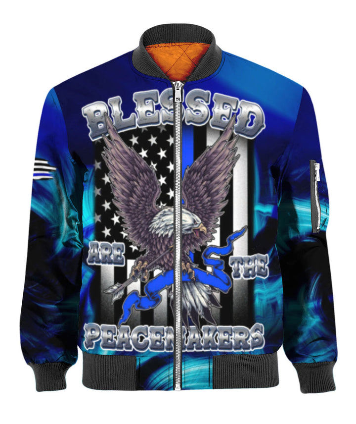 Police Blessed Are The Peacemakers 3D All Over Print | For Men & Women | Adult | HP941-BehighStyle