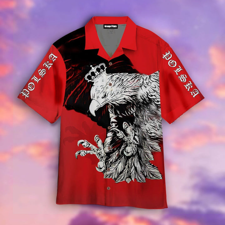 Polish Eagle Hawaiian Shirt | For Men & Women | HW1837-BehighStyle