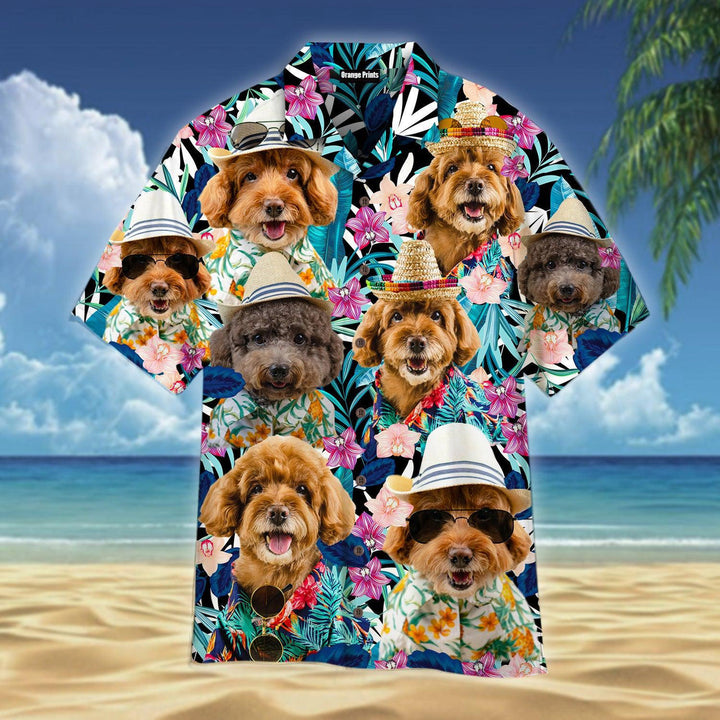 Poodle Dog Tropical Aloha Hawaiian Shirt | For Men & Women | HW590-BehighStyle