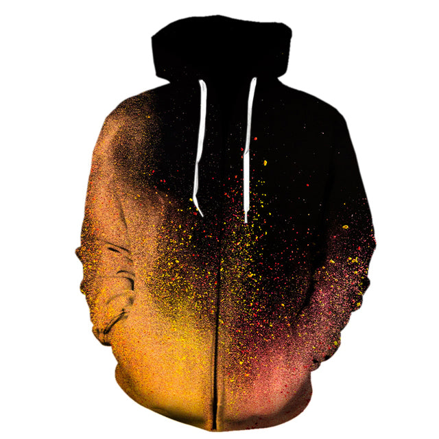 Powder Splash Colorful 3D All Over Print | For Men & Women | Adult | HP577-BehighStyle