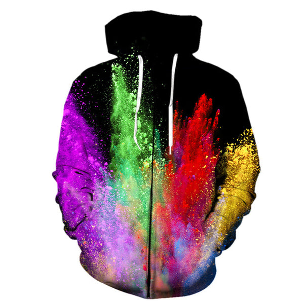 Powder Splash Colorful 3D All Over Print | For Men & Women | Adult | HP580-BehighStyle