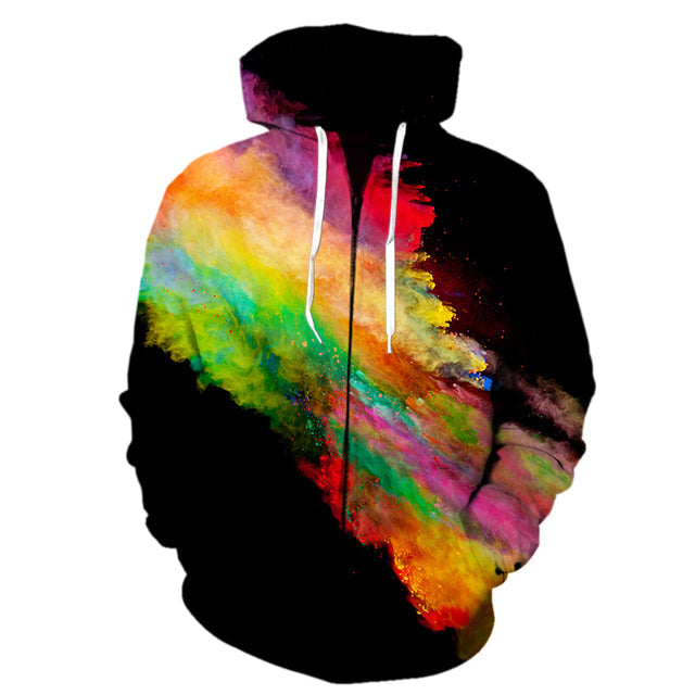Powder Splash Colorful 3D All Over Print | For Men & Women | Adult | HP582-BehighStyle
