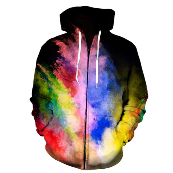 Powder Splash Tie Dyeing 3D All Over Print | For Men & Women | Adult | HP586-BehighStyle