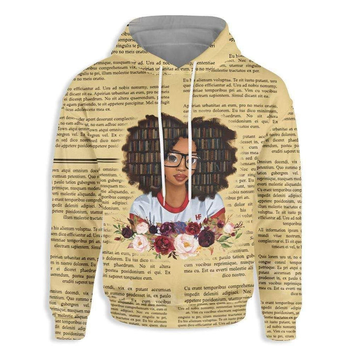 Power Of A Girl Who Love Reading Books 3D All Over Print | For Men & Women | Adult | HP694-BehighStyle