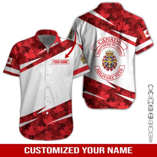 Proud To Be Canadian Custom Name Hawaiian Shirt | For Men & Women | HN665-BehighStyle