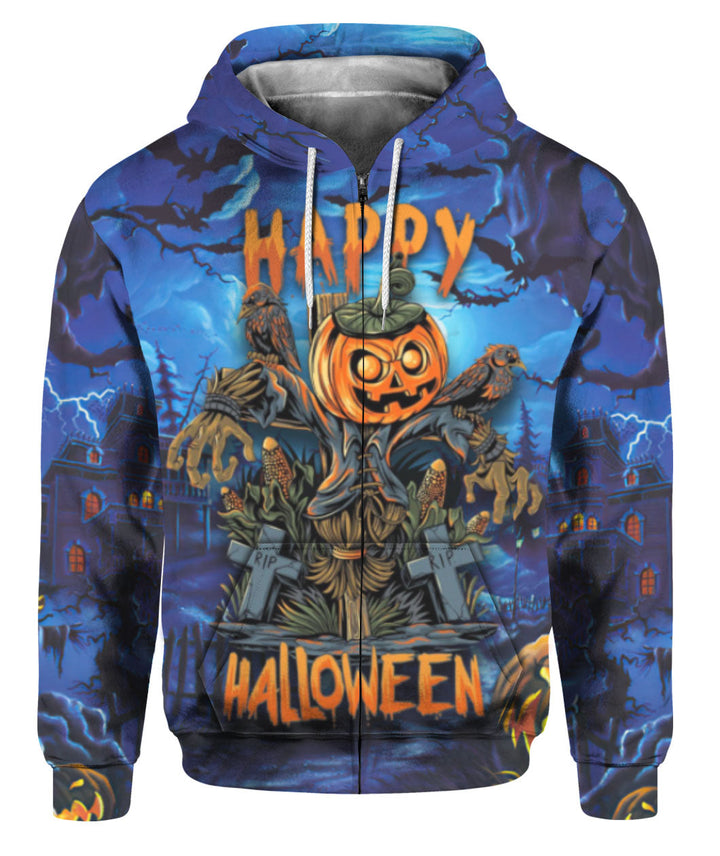 Pumpkin Dummy Halloween 3D All Over Print | For Men & Women | Adult | HP1007-BehighStyle