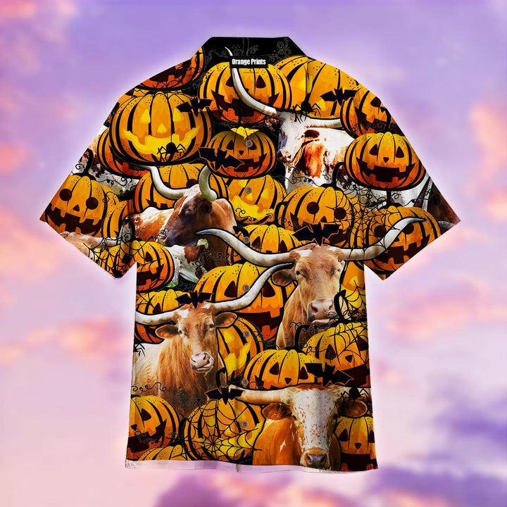 Pumpkin Halloween Hawaiian Shirt | For Men & Women | HW1894-BehighStyle