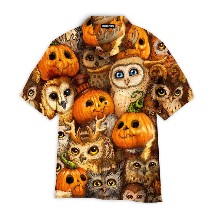 Pumpkin Halloween Hawaiian Shirt | For Men & Women | HW2622-BehighStyle